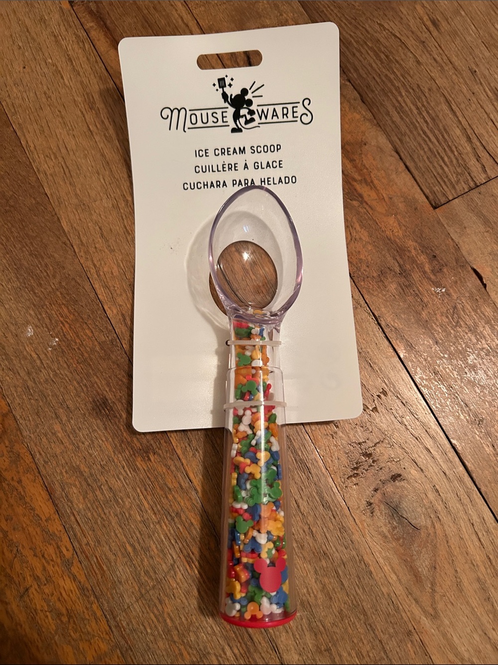 Mousewares Ice Cream Scoop with Colorful Sprinkle Handle